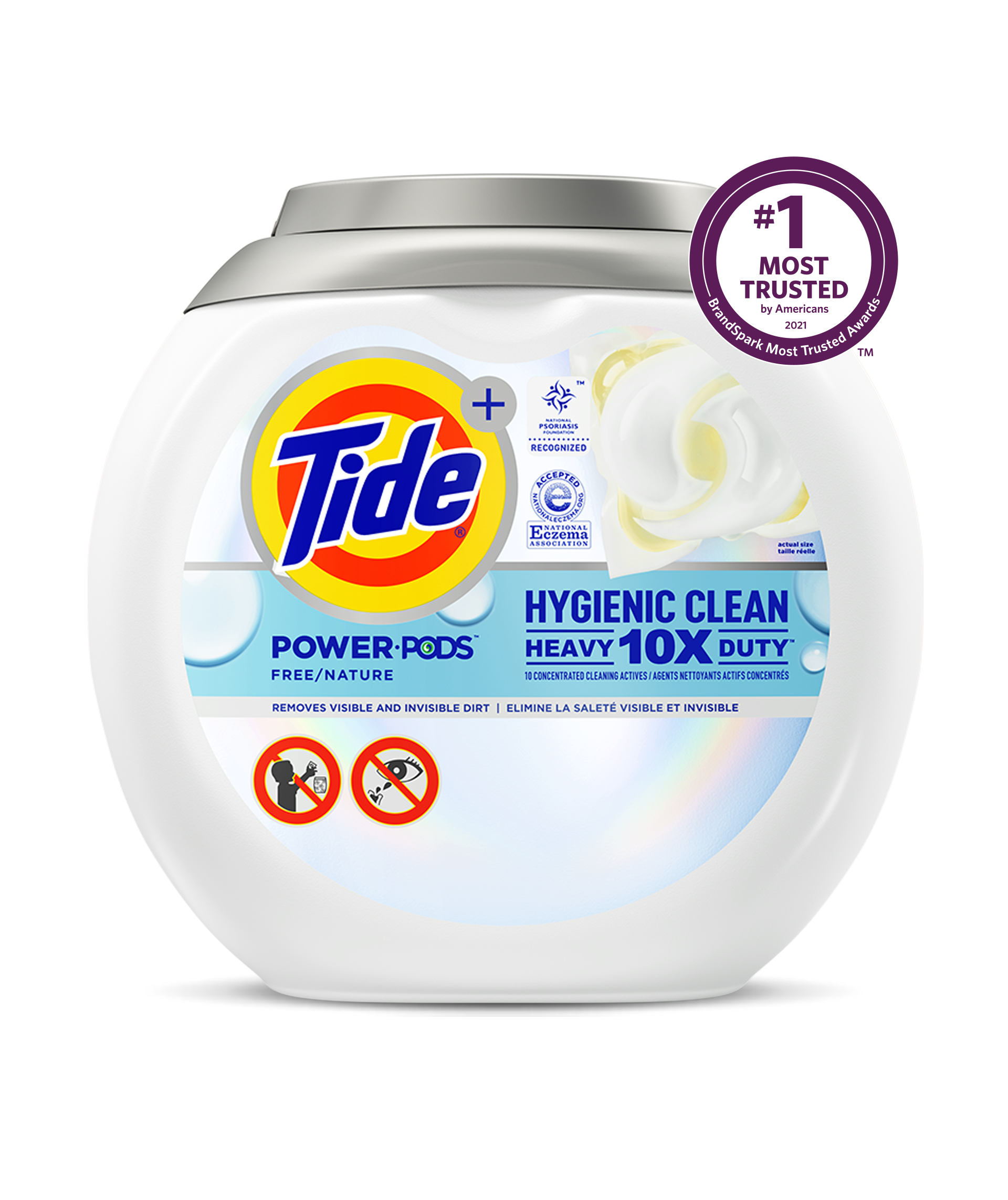 Tide Hygienic Clean Heavy Duty 10X Free Power PODS®