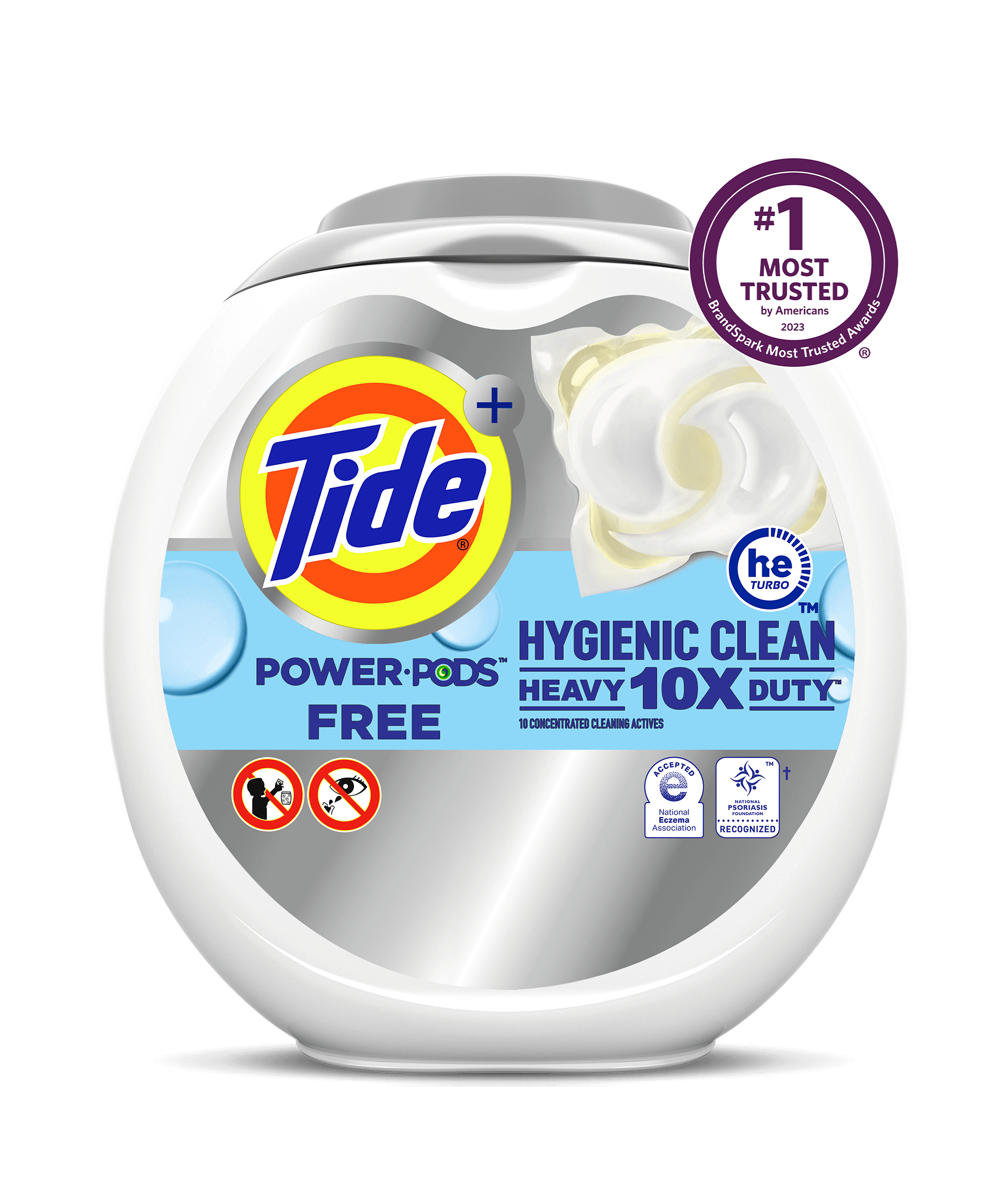 Tide Hygienic Clean Heavy Duty 10X Free Power PODS | Tide