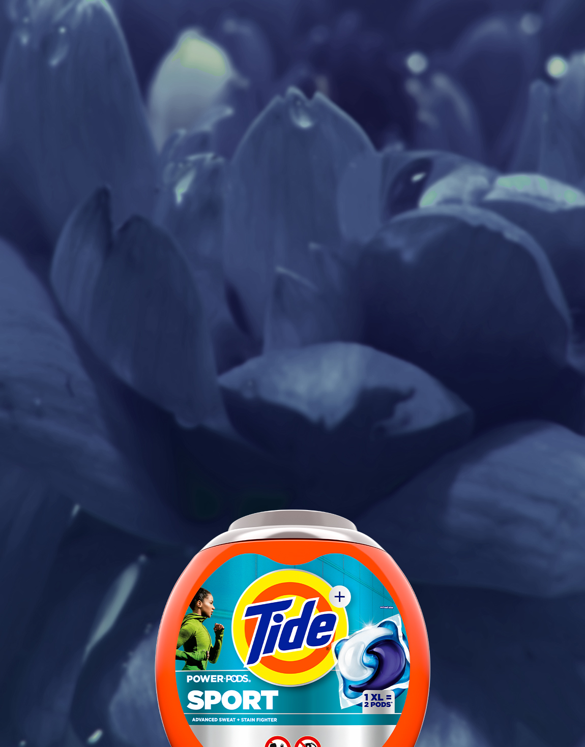 Tide PODS® Plus Febreze 4in1 Sport Odor Defense™ - 32 count, color orange