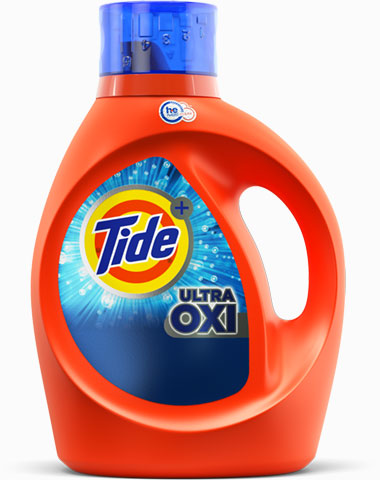 Tide Ultra OXI High Efficiency Liquid Laundry Detergent - 59 load, color orange
