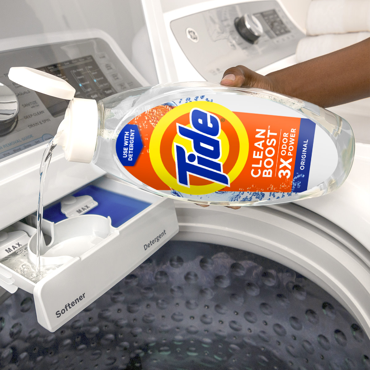 How to Use Tide Deep Cleansing Fabric Rinse