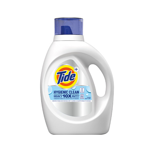 Tide Hygienic Clean Heavy Duty 10X Free Liquid Laundry Detergent