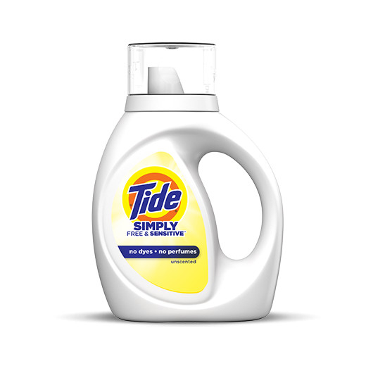 Tide Simply Free & Sensitive Liquid Laundry Detergent