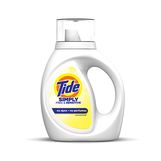 Tide Simply Free And Sensitive Vs Free And Gentle Buy Laundry Detergents for Sensitive Skin - Tide