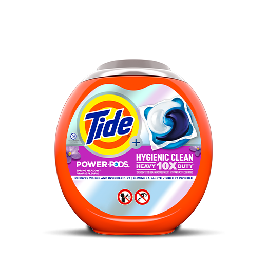 Tide Hygienic Clean Heavy Duty 10x Power PODS Detergent Spring Meadow Scent