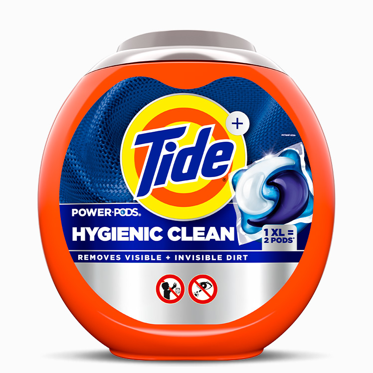 Tide Hygienic Clean Heavy Duty 10x Power PODS Detergent Original Scent