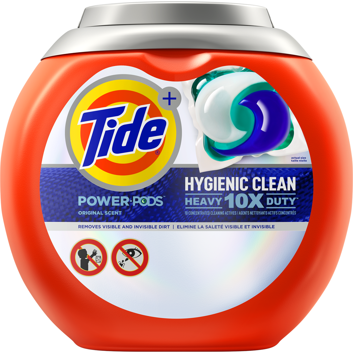 Tide Power PODS Hygienic Clean Heavy 10X Duty