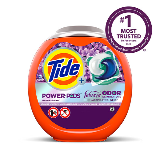 Tide Power PODS Plus Spring & Renewal Laundry Detergent
