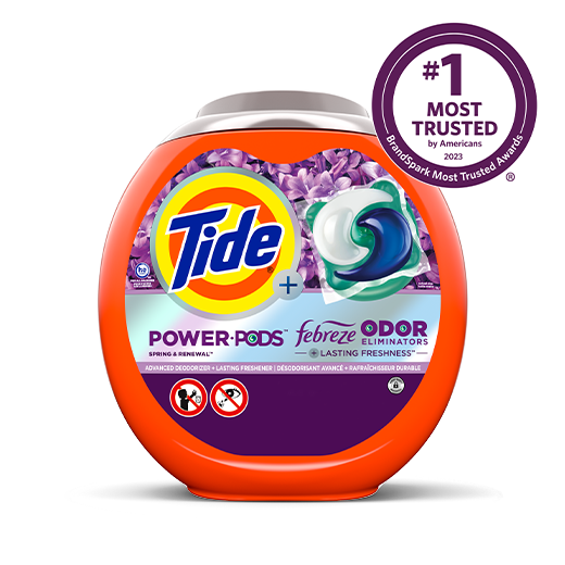 Tide Power PODS Plus Spring & Renewal Laundry Detergent