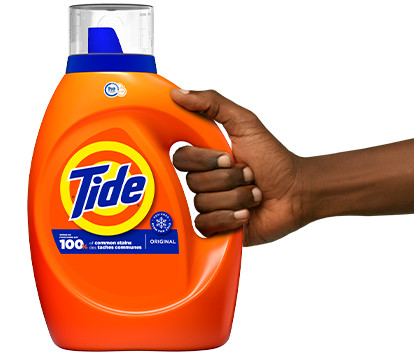 Bottle of Tide Original Scent Liquid Laundry Detergent