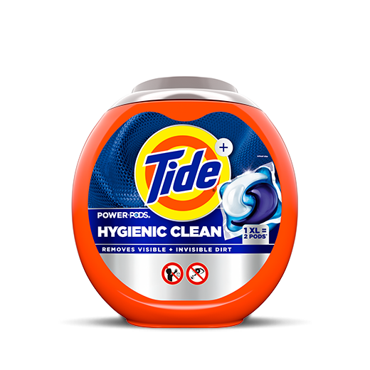 Tide Hygienic Clean Heavy Duty 10x Power PODS Detergent Original Scent