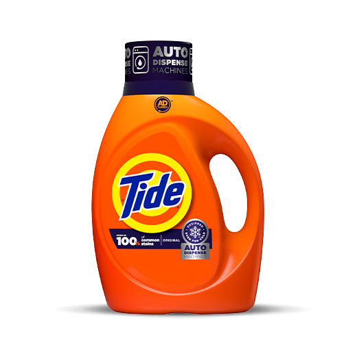 Pack of Tide Auto Dispense Liquid Laundry Detergent
