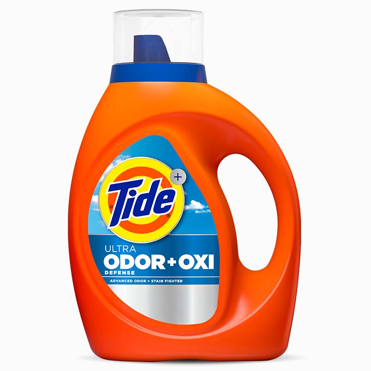 Tide Ultra OXI Liquid Laundry Detergent with Odor Eliminators