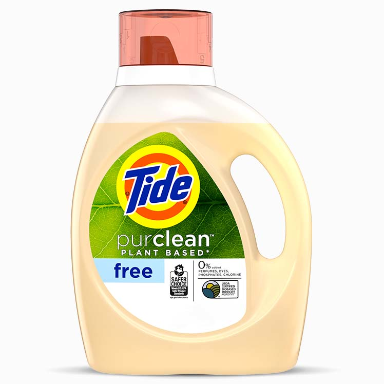 Tide purclean™ Liquid - 34 ounces, color cream