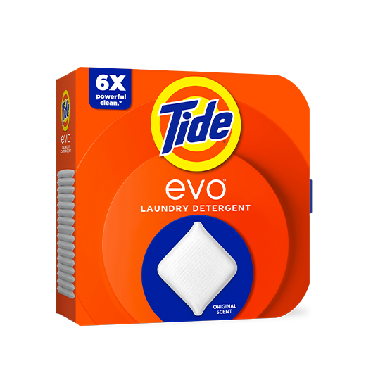 Pack of Tide Evo Laundry Detergent Tiles, Original Scent