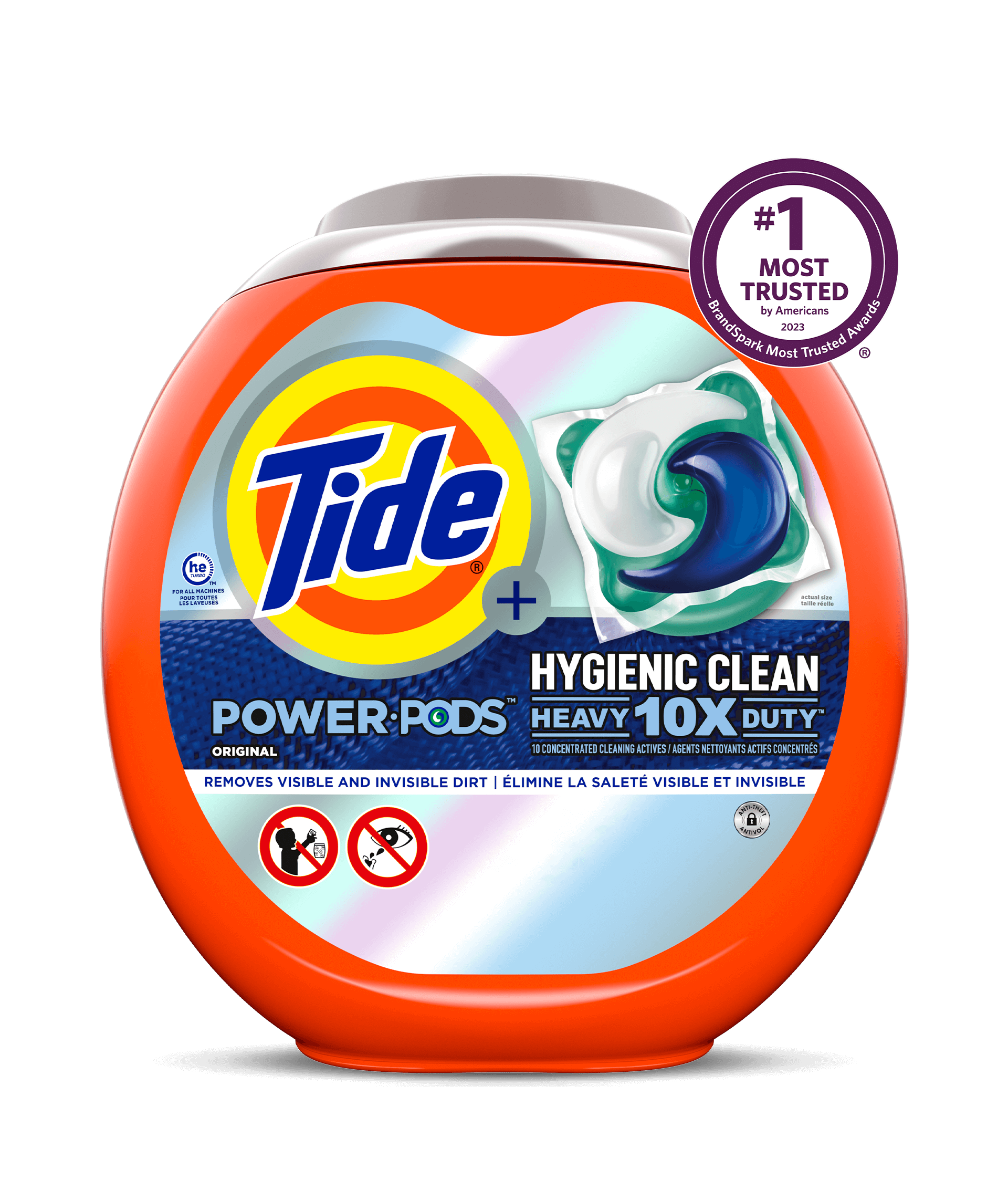 Tide Hygienic Clean Heavy Duty 10X Power PODS Original Scent