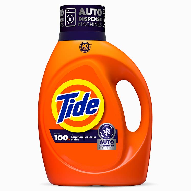 Pack of Tide Auto Dispense Liquid Laundry Detergent