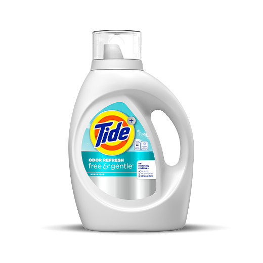Tide Free and Gentle Odor Refresh Detergent