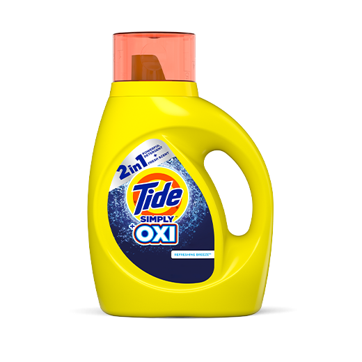 Tide Simply OXI Liquid Laundry Detergent - 115 ounces, color yellow