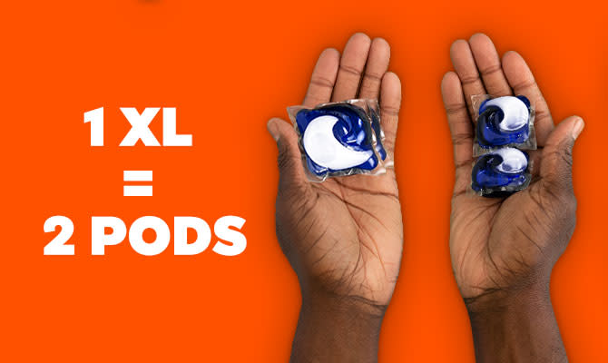 Tide is #1 against stains and odors