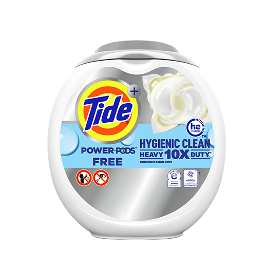 Tide Hygienic Clean Heavy Duty 10X Free Power PODS® - 41 ct, color white