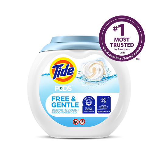 Tide PODS® Free and Gentle Laundry Detergent