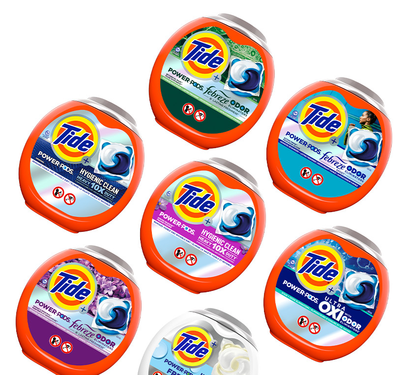 New Tide Hygienic Clean is designed to remove both visible and invisible dirt 