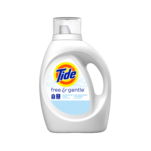Tide Free and Gentle Liquid Laundry Detergent - 92 ounces, color white