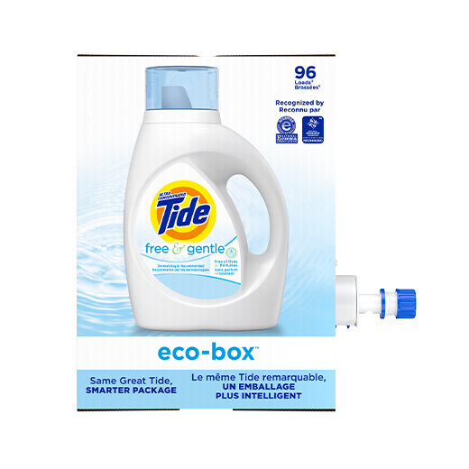 Tide Eco-Box Free & Gentle Liquid Laundry Detergent