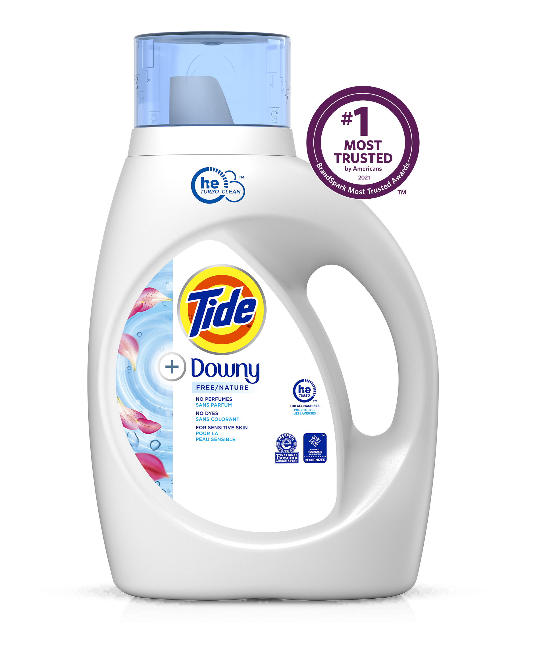 Tide Plus Downy Free Liquid Laundry Detergent