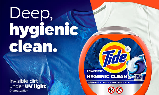 Deep, hygienic clean.