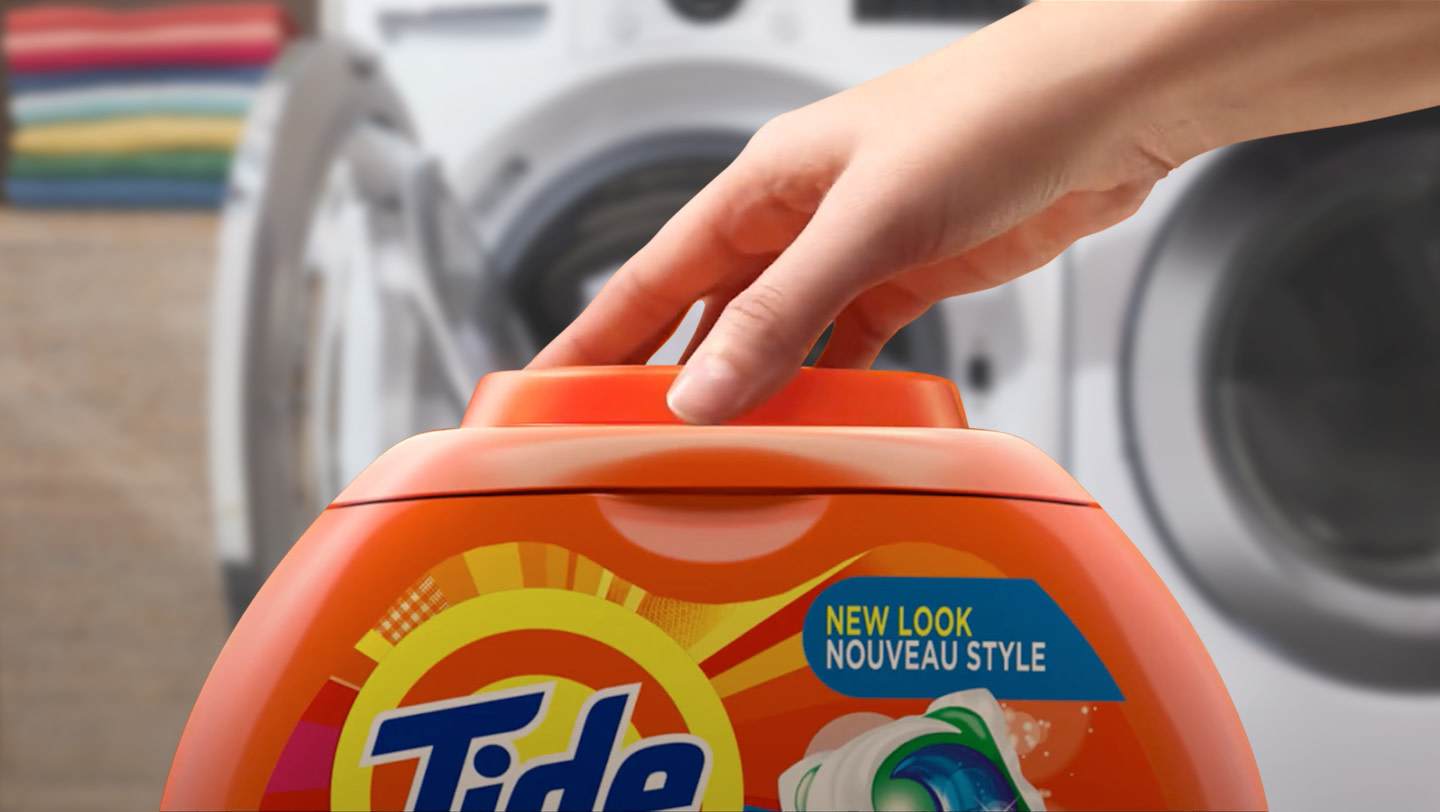 Close the box of Tide PODS