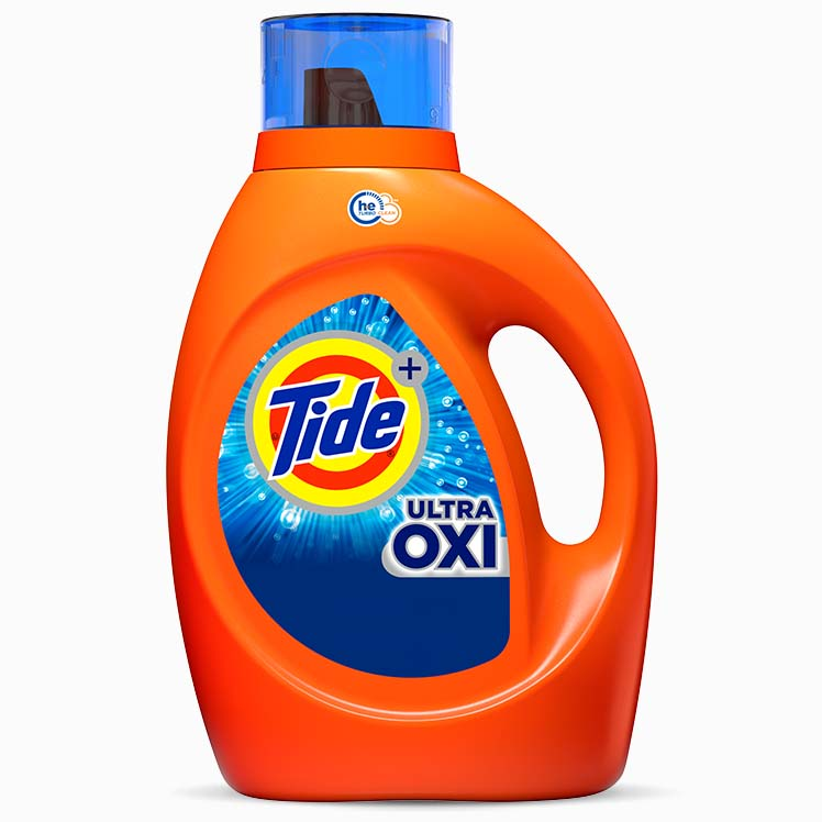 Tide Ultra OXI High Efficiency Liquid Laundry Detergent - 59 load, color orange