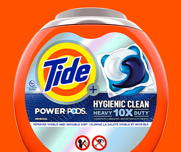 Tide Hygienic Clean Heavy Duty 10X Power PODS® Original Scent - 48 count, color orange