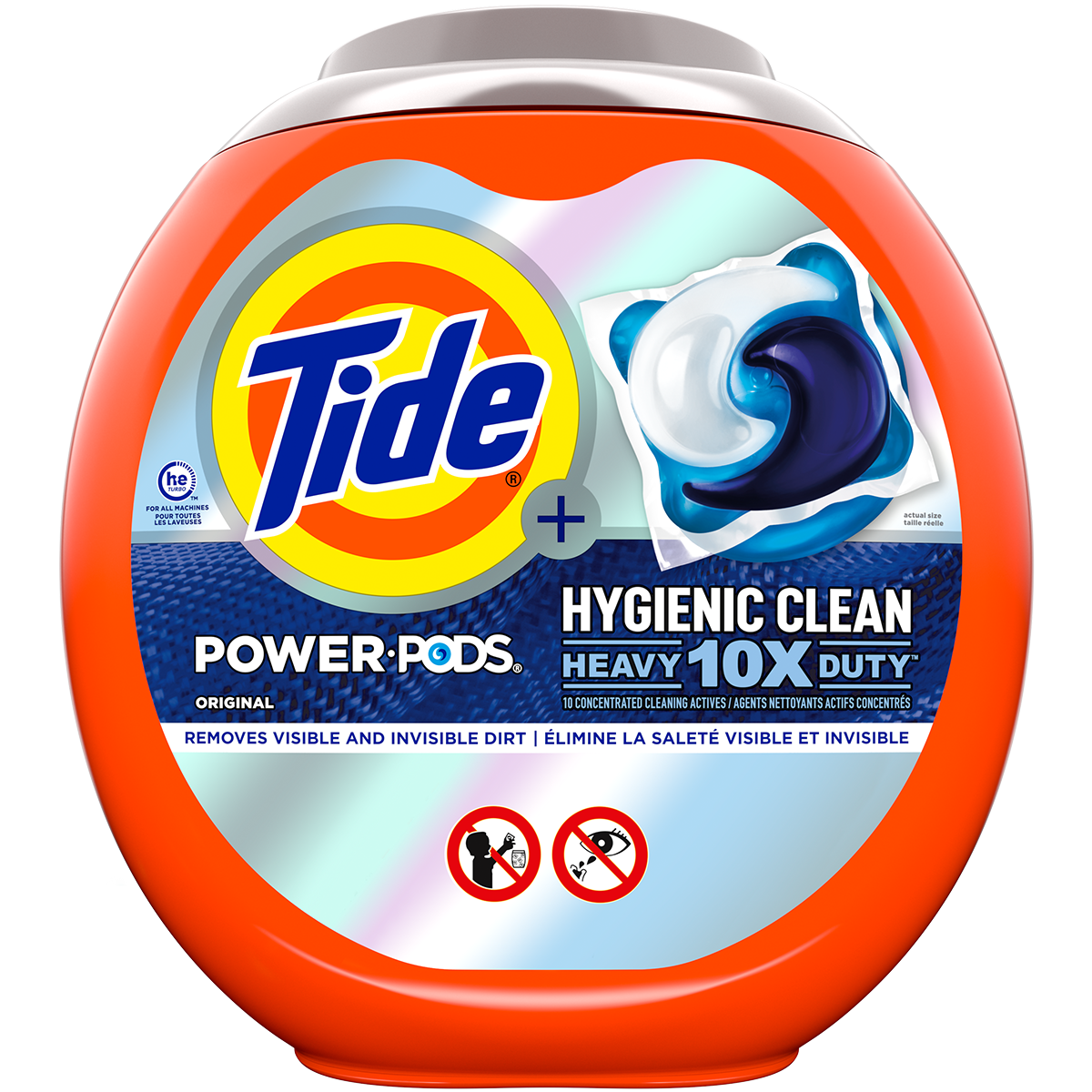 Tide Power PODS Hygienic Clean Heavy 10X Duty