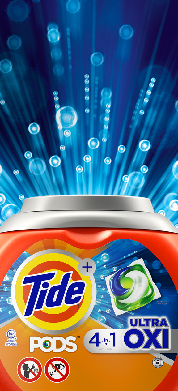 Tide Ultra OXI collection page
