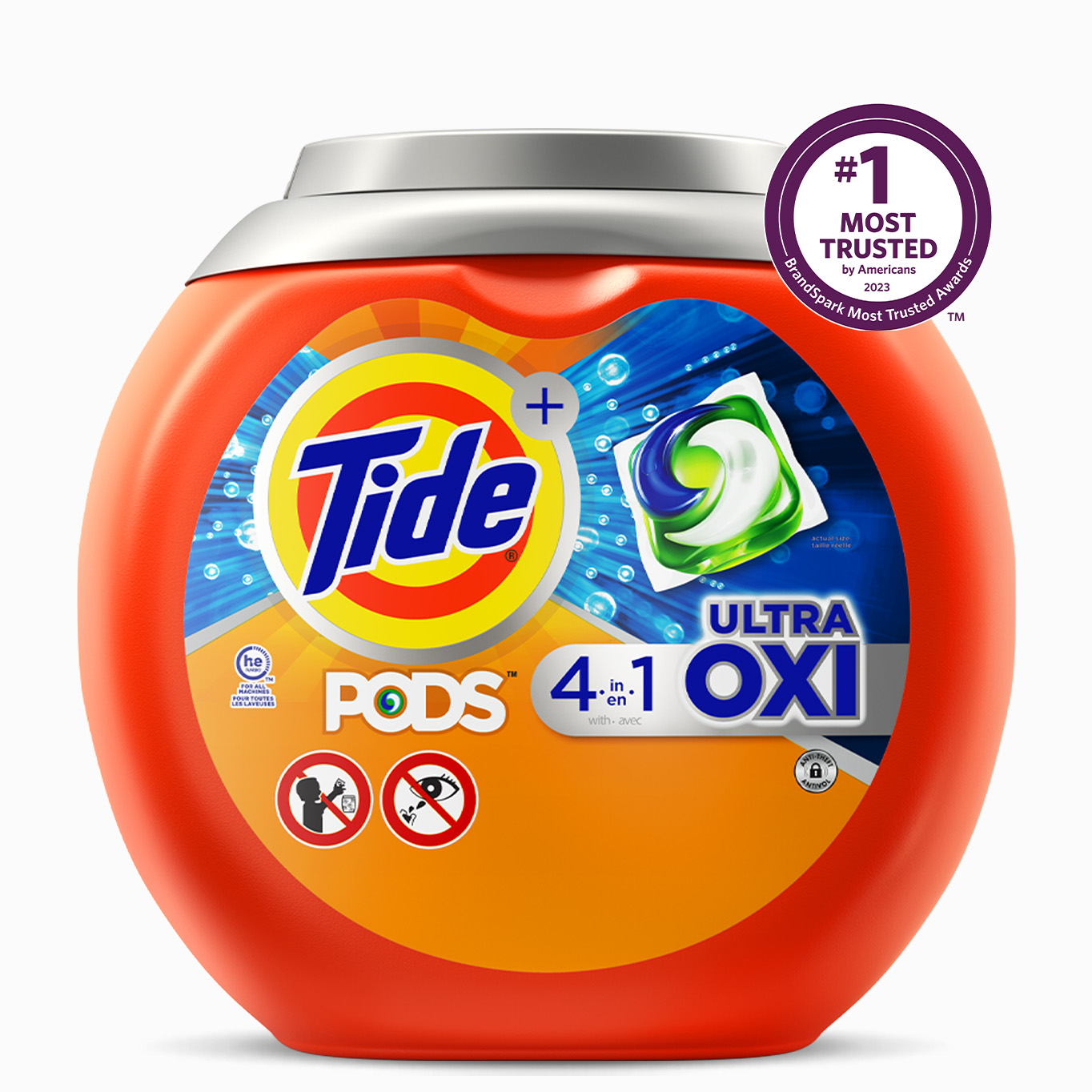 Tide PODS Ultra OXI 4in1 Laundry Detergent