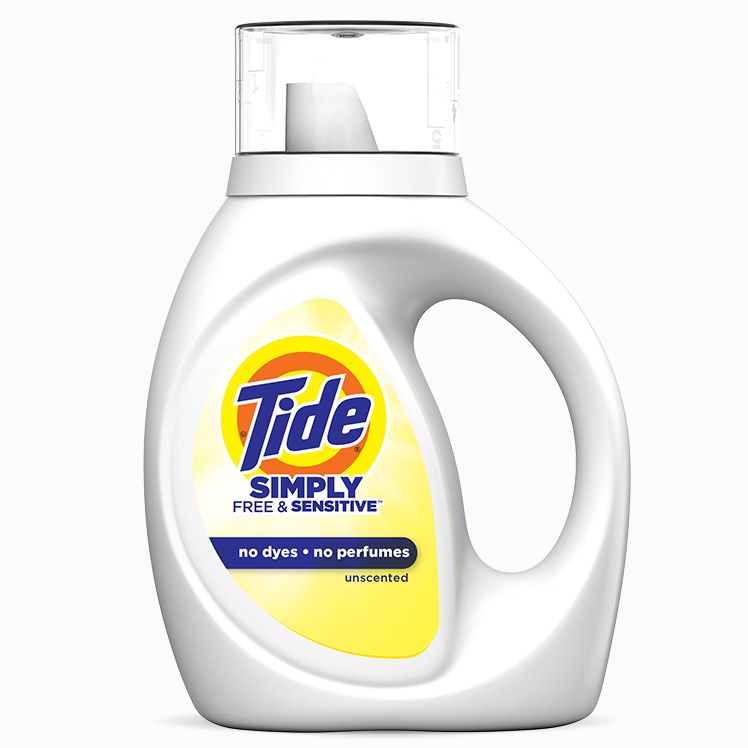 Tide Simply Free & Sensitive Liquid Laundry Detergent