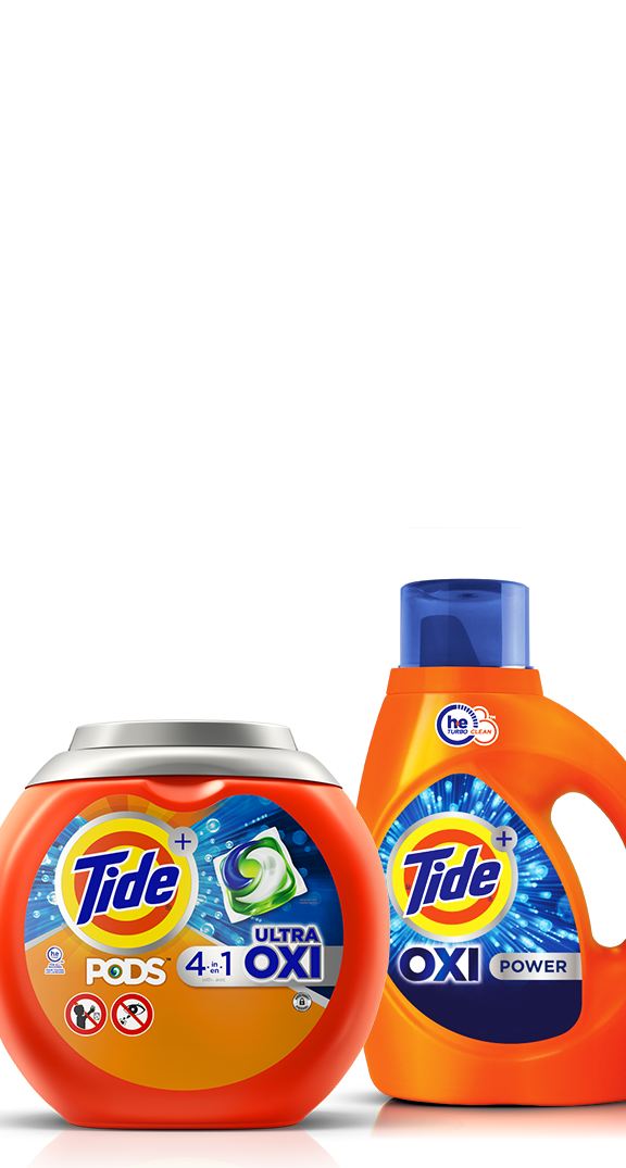 Tide Ultra OXI collection page
