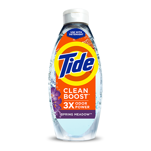 A pack of Tide® Clean Boost℠ Spring Meadow