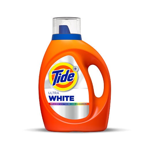 Pack of Tide Plus Ultra Oxi White and Bright Liquid Laundry Detergent