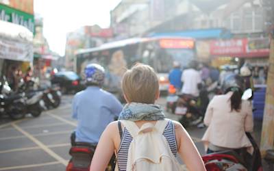 Tourist in international market