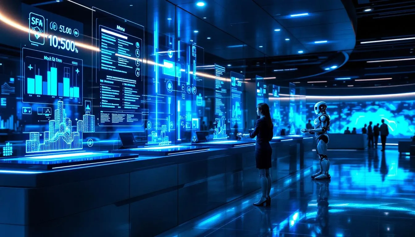 Futuristic customer service environment