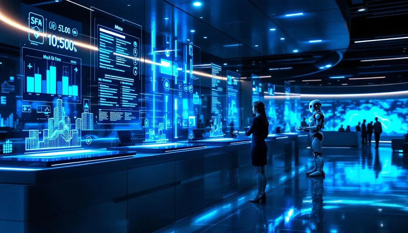 Futuristic customer service environment
