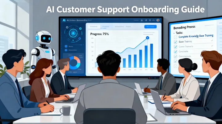 AI support onboarding checklist