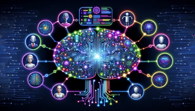 Illustration of NLP and NLU technology