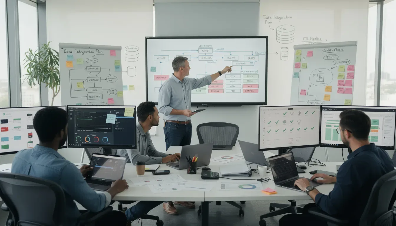 Data integration and quality assurance process