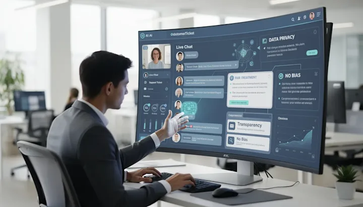 ethical ai customer service rep