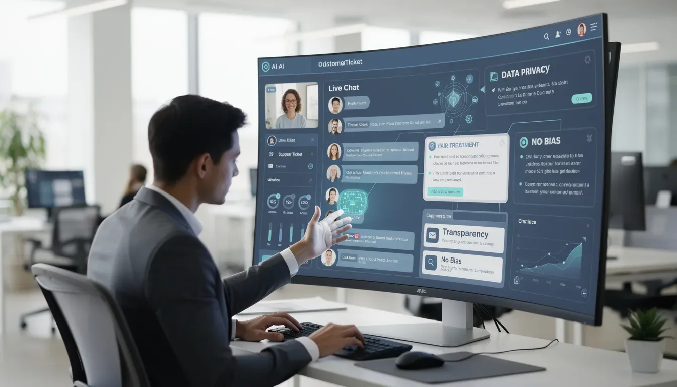 ethical ai customer service rep