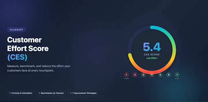 What Is Customer Effort Score (CES)? How to Measure and Improve It
